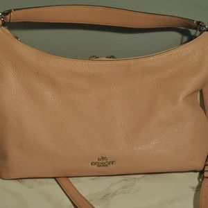 Coach Hobo with removable cross body strap